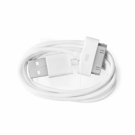 Kabel USB iPhone 3/4 1m biały